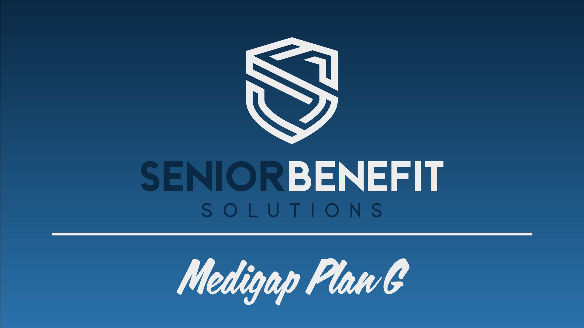 Senior Benefit Solutions; Medigap Plan G